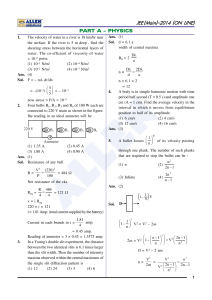 JEE-Main-2014-Solutions-Online-19-04-14