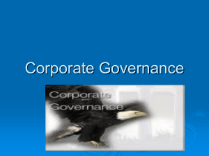 Corporate Governance (1)