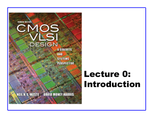 Ch 1 Introdcution (CMOS VLSI Design)