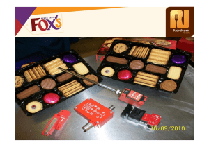 Safe Machinery Intervention  Jenny Whittaker  Foxs Biscuits  Compatibility Mode