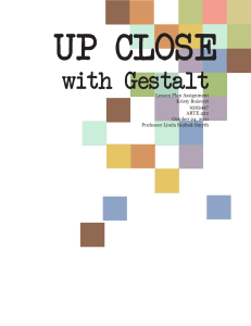 Up Close with Gestalt Art Lesson