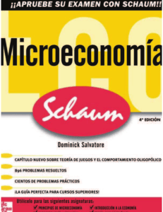Libro Microeconomia de Dominick Salvator