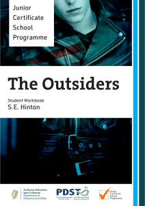 The Outsiders Workbook