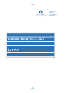 IPAM Outreach Strategy  2021-2024