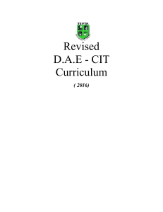 DAE CIT Revised July-2016 final