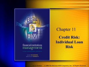 Credit risk