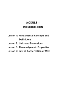 MODULE 1 (LESSON 1 AND 2)