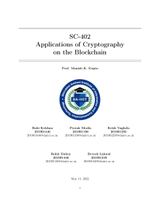 Cryptography Project