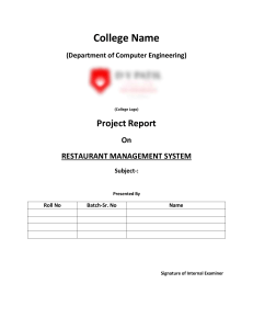 restaurant-management-system-project-report
