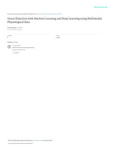 StressDetectionwithMachineLearningandDeepLearningusingMultimodalPhysiologicalData