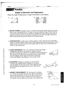 Geometry Worksheet 8.5
