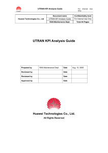 HUA-UTRAN-KPI-Analysis-Guide-oct 2005
