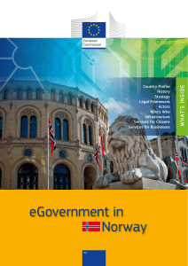 eGovernment in Norway - February 2016 - 13 0 v1 00