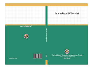 Internal Audit Checklist- 2017- 141p