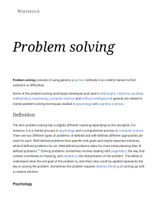 Problem solving - Wikipedia (1)