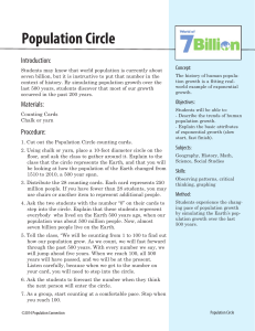 population circle