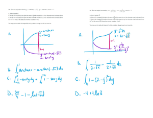 Calculus Area Problems: Integrals & Functions