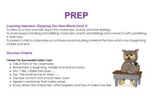 prep-learning-intentions