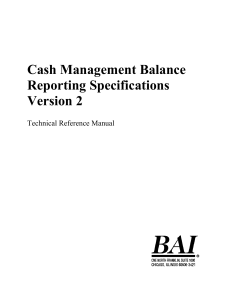 cash management 2005