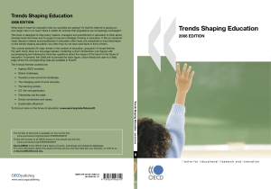 OECD - Trends Shaping Education - 2008 Edition-OECD Publishing (2008)