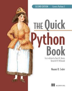 TextBook The Quick Python Book