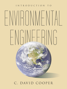Introduction to Environmental Engineering David Cooper