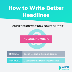 Klint Marketing - How to Write Better Headlines  