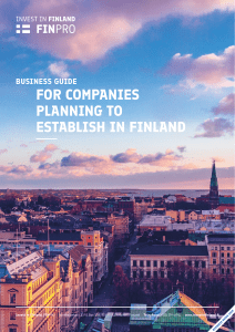 invest in finland business guide links