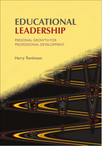 Educational Leadership  Personal Growth for Professional Development (Published in association with the British Educational Leadership and Management Society)