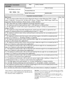 Ergonomic-Assessment-Checklist