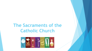 hre1o the sacraments and the power of eucharist(1)