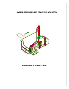 PIPING COURSE MATERIAL