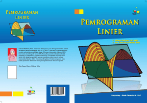 Buku Pemrograman Linier Lengkap