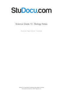 science-grade-10-biology-notes