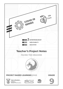 Grade-9-EMS E3 Project-SBA Trimmed-ATP-Teachers-Project-Notes