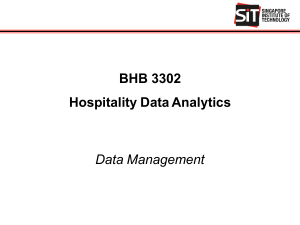 BHB3302 HDA - AY 2021-2022  - Topic 2, Data Management 