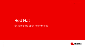Red Hat meeting 17 May