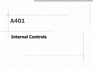 2. Internal Controls A401 Edited