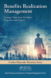 Benefits Realization Management  Strategic Value from Portfolios, Programs, and Projects (book )