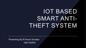 IOT based smart anti-theft