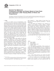 Standard Test Method for Compressive Str