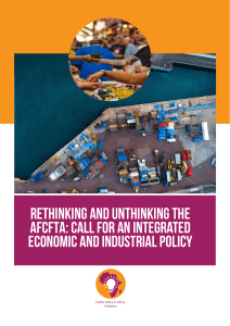 Rethinking and Unthinking the AfCFTA