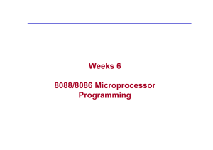 8086 programming