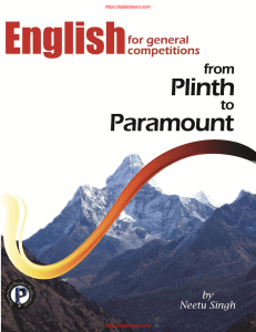 English Plinth to Paramount by Neetu Singh.pdf  SSC CGL   UPSC - IAS-1