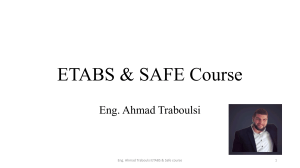 Etabs+and+Safe+Course