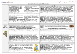 Y11-History-Term-1-Knowledge-Organiser-Western-Front-WWI-1