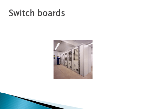 NDE Switch boards