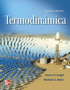 Termodinámica – Çengel, Boles – 7ma Edición