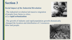 Industrial Revelution Section three