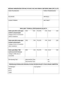 TNB Inspection & Commissioning Form